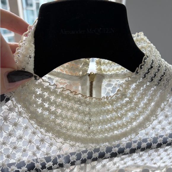 Self-Portrait White Lace Crochet Dress - Picture 2 of 5